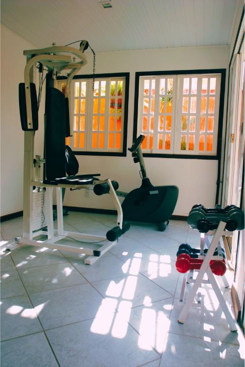 Home Gym Shown As Part Of The Category Gym 