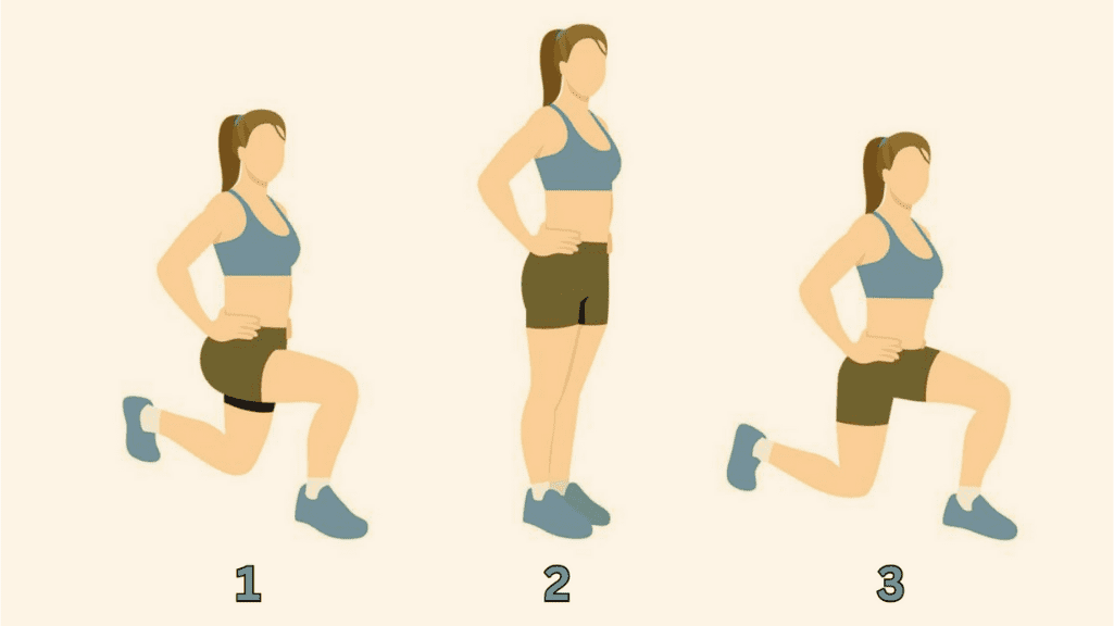 Knee Exercises for Runners: Lunges 