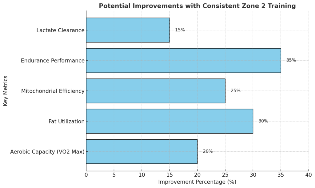 Potential Improvements with Consistent Zone 2 Training