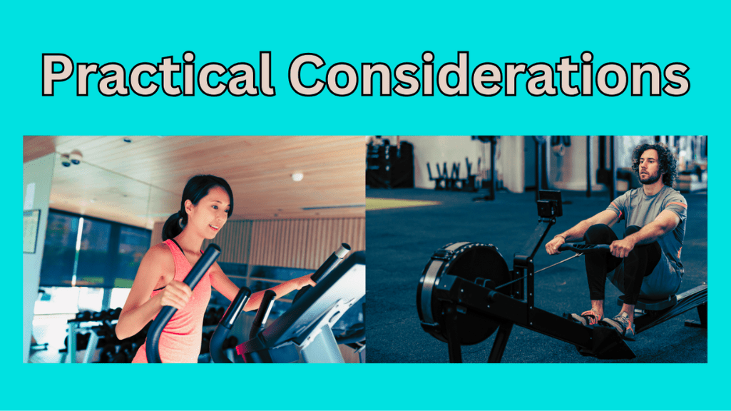 Elliptical vs Rowing Machine for Weight Loss: Practical Considerations