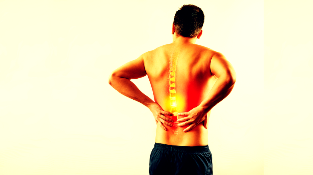 A Man Having Back Pain 