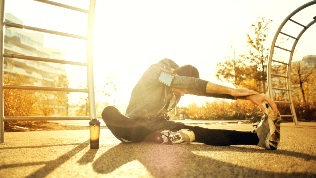 How to Improve Flexibility Fast: Man Stretching Before Workout