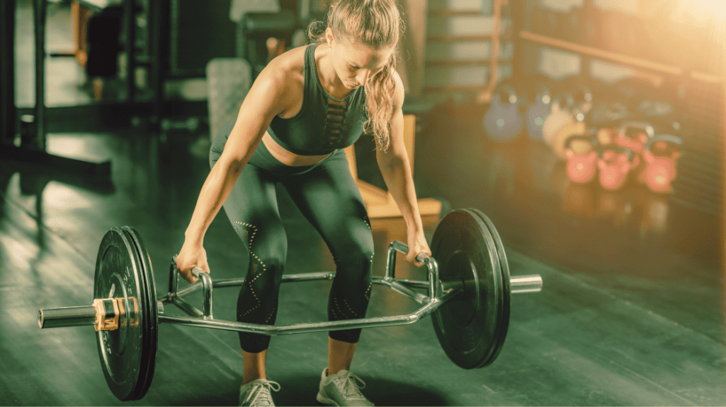 A Woman Doing Deadlift: Metabolic Conditioning Workouts