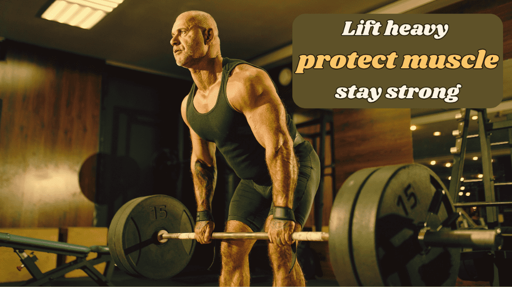 Lift heavy protect muscle stay strong